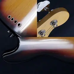 FENDER USED HOT ROD PRECISION BASS 3-TONE SUNBURST '00 MOD.