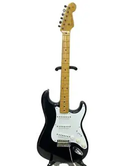 FENDER ST-57 STRATOCASTER TYPE BLACK SSS ELECTRIC GUITAR