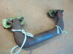 VINTAGE 1950'S FENDER GUITAR CASE HANDLE