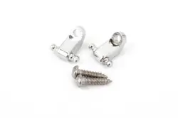 FENDER AMERICAN STANDARD STRING GUIDES, CHROME (2)