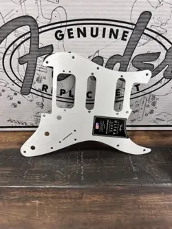 PICKGUARD SILVER ANODIZED