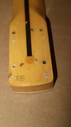 FENDER SQUIER VI 6 STRING BASS GUITAR NECK AS IS FOR PARTS