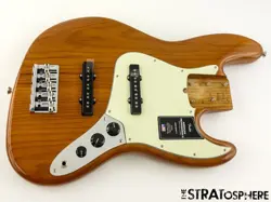 FENDER AMERICAN PROFESSIONAL II JAZZ V 5 STRING BASS LOADED BODY ROASTED PINE.