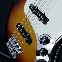 FENDER USED AMERICAN ULTRA JAZZ BASS ULTRABURST 23