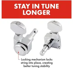 GUITAR TUNERS POLISHED