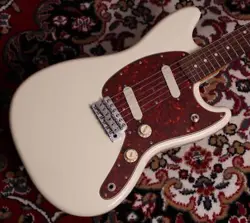 ELECTRIC GUITAR FENDER CHAR MUSTANG JAPAN SYNCHRONIZED TREMOLO BRIDGE USED