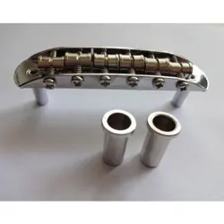 CHROME MUSTANG STYLE BRIDGE,FIT FENDER MUSTANG JAZZMASTER JAGUAR 9.5