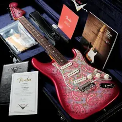 FENDER CUSTOM SHOP CUSTOM BUILT 1969 STRATOCASTER NOS PINK PAISLEY SPECIAL ORDER