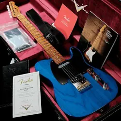 FENDER CUSTOM SHOP AMERICAN CUSTOM TELECASTER NOS SAPPHIRE BLUE TRANSPARENT