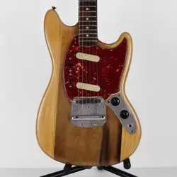 1965 FENDER MUSTANG VINTAGE AMERICAN NATURAL WITH HARDSHELL CASE