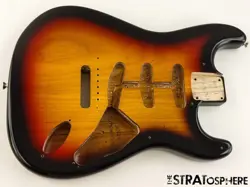 FENDER CUSTOM SHOP 70TH ANNIE 54 STRATOCASTER NOS BODY STRAT ASH BLEACHED 3TS