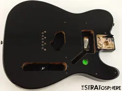 FENDER PLAYER II TELECASTER TELE BODY, GUITAR PARTS ALDER BLACK