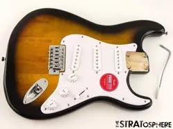 FENDER SQUIER SONIC SERIES STRATOCASTER STRAT LOADED BODY 2TS