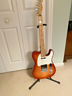 FENDER PLAYER TELECASTER PLUS TOP SIENNA SUNBURST