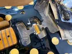 FENDER BUDDY GUY SIGNATURE POLKA DOT STRATOCASTER ELECTRIC GUITAR USED