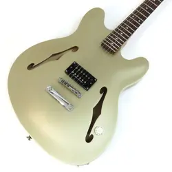 FENDER TOM DELONGE STARCASTER SATIN SHORELINE GOLD MAPLE NECK 22 FRETS NEW