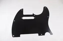 BRUSHED BLACK ANODIZED ALUMINUM TELE PICKGUARD FITS FENDER TELECASTER - USA MADE