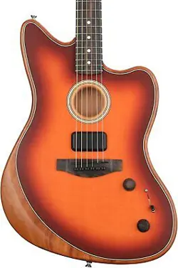 FENDER AMERICAN ACOUSTASONIC JAZZMASTER ACOUSTIC ELECTRIC GUITAR