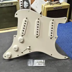 2009 FENDER HIGHWAY ONE STRAT PRE-WIRED GUITAR USA PICKUPS LOADED PICKGUARD