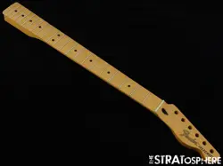 NEW FENDER DELUXE TELECASTER TELE REPLACEMENT NECK MAPLE 12