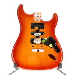 FENDER AMERICAN PRO STRATOCASTER BODY SIENNA SUNBURST ROASTED PINE FINISH