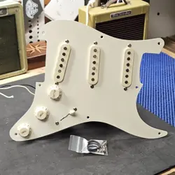 2008 FENDER ERIC JOHNSON STRAT LOADED PICKGUARD VINTAGE 1-PLY 8-HOLE USA GUITAR