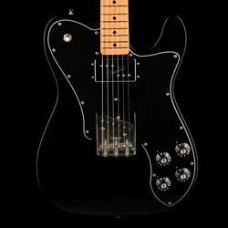 PRE OWNED FENDER VINTERA '70S TELECASTER CUSTOM BLACK WITH GIG BAG