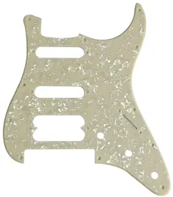 FOR FENDER PLAYER STRATOCASTER FLOYD ROSE HSS GUITAR PICKGUARD 1 PLY CREAM PEARL
