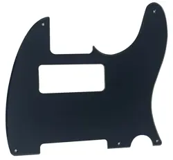 GUITAR PARTS FOR FENDER TELECASTER 5 HOLE P90 GUITAR PICKGUARD ACRYLIC BLACK