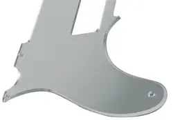 GUITAR PICKGUARD SILVER