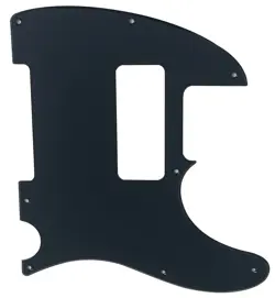 GUITAR PARTS FOR FENDER TELECASTER 8 HOLE P90 GUITAR PICKGUARD ACRYLIC BLACK