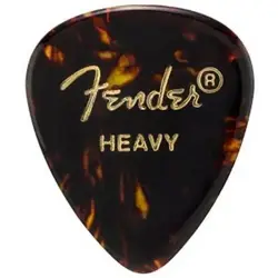 FENDER TEARDROP HEAVY GUITAR PICK #07