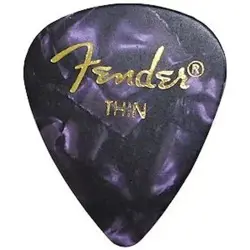 FENDER TEARDROP THIN GUITAR PICK #02