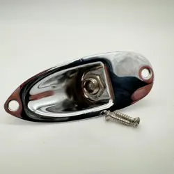 FENDER USA STRATOCASTER JACK PLATE AND JACK MINT 24077