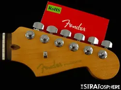 FENDER AMERICAN ULTRA II STRATOCASTER STRAT NECK + LOCKING TUNERS 