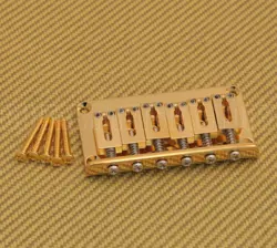 SB-5115-002 GOTOH GOLD HARDTAIL GUITAR BRIDGE FOR FENDER STRAT