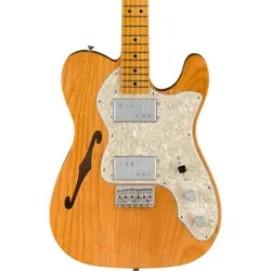 USED FENDER AMERICAN VINTAGE II 1972 TELECASTER THINLINE MAPLE - AGED NATURAL