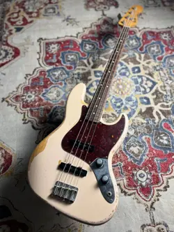 FENDER FLEA JAZZ BASS ROAD WORN FADED SHELL PINK SAFE DELIVERY FROM JAPAN