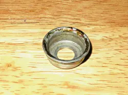 FENDER 1966 NICKEL TELECASTER JACK CUP PLATE