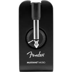 FENDER MUSTANG MICRO GUITAR HEADPHONE AMP BLACK