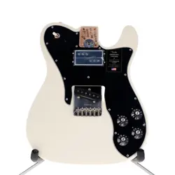 FENDER AMERICAN VINTAGE II '77 TELECASTER CUSTOM OLYMPIC WHITE FULLY LOADED