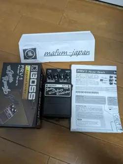 BOSS FDR-1 REVERB GUITAR EFFECT PEDAL FENDER FREE SHIPPING W/ORIGINAL BOX