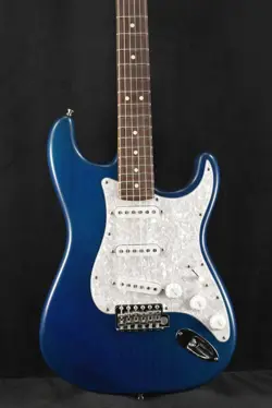 FENDER CORY WONG STRATOCASTER SAPPHIRE BLUE TRANSPARENT ROSEWOOD FINGERBOARD