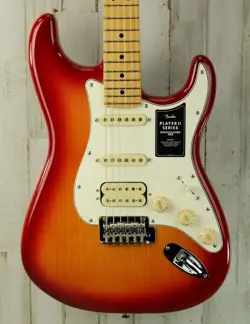 DEMO FENDER PLAYER II STRATOCASTER HSS - AGED CHERRY BURST (638)