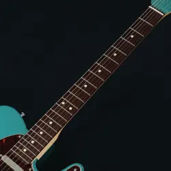 FENDER FSR COLLECTION HYBRID II TELECASTER TEAL GREEN METALLIC ROSEWOOD FINGERBO