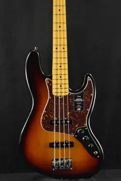 FENDER AMERICAN PROFESSIONAL II JAZZ BASS 3-COLOR SUNBURST MAPLE FINGERBOARD