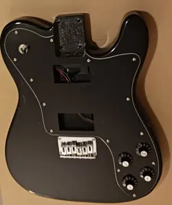 2008 FENDER SQUIER TELE CUSTOM GUITAR BODY STANDARD TELECASTER HH PICKGUARD