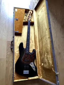 FENDER AMERICAN VINTAGE '62 JAZZ BASS - BLACK 2004