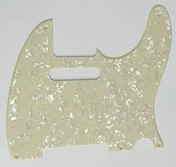 FOR FENDER ESQUIRE TELECASTER 5-HOLE GUITAR PICKGUARD,1 PLY CREAM PEARL