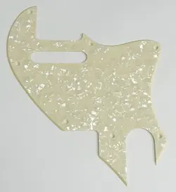 FOR FENDER US TELE F HOLE HYBRID TELECASTER CONVERSION GUITAR PICKGUARD,CREAM